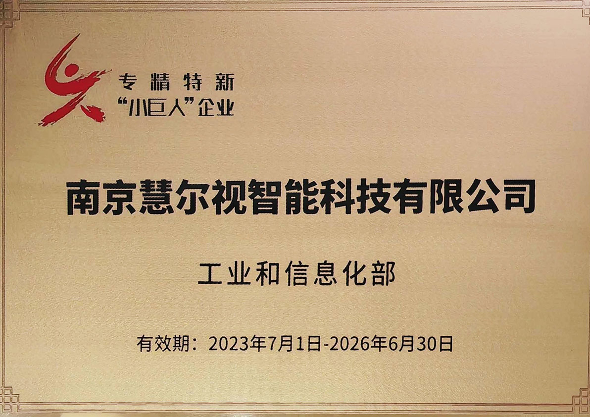 國家級專精特新小巨人企業(yè) 